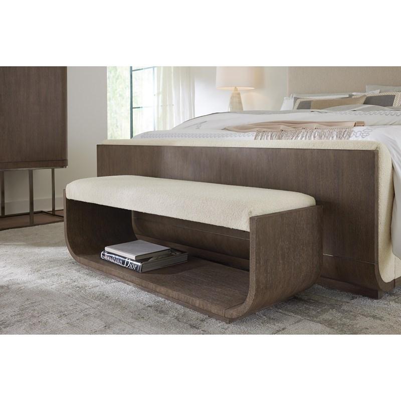 Large Picture of Hooker Furniture 6850-90119-89 Modern Mood Bed Bench