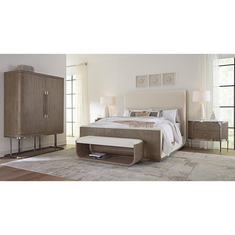 Large Picture of Hooker Furniture 6850-90119-89 Modern Mood Bed Bench