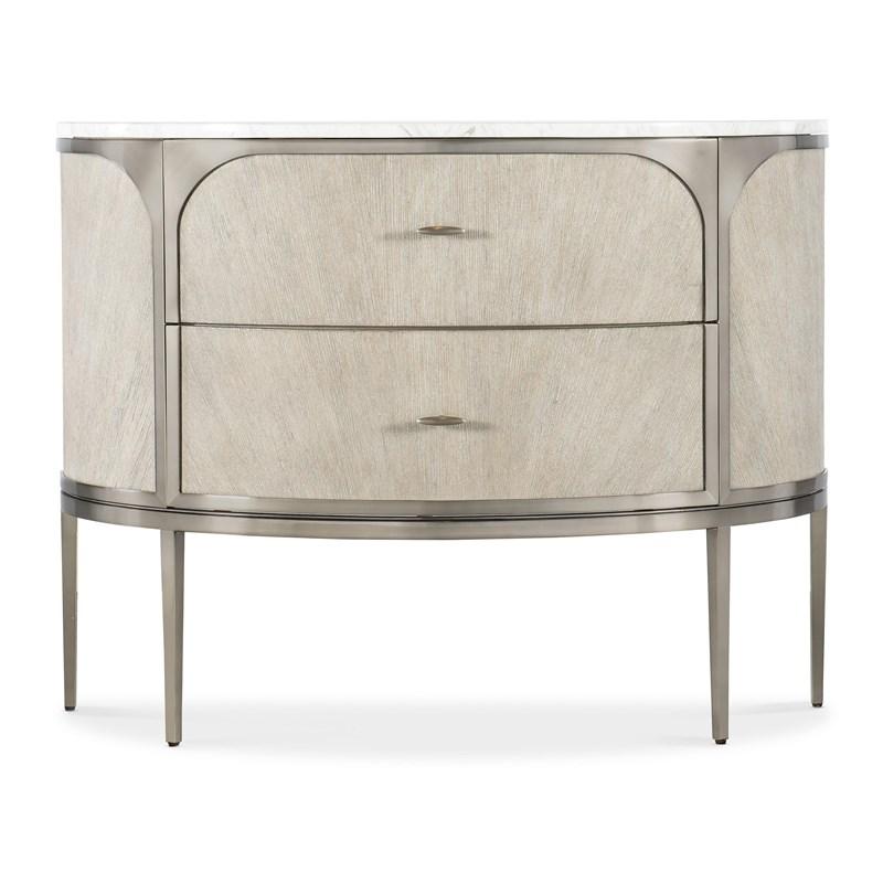 Large Picture of Hooker Furniture 6850-90215-80 Modern Mood Two Drawer Nightstand