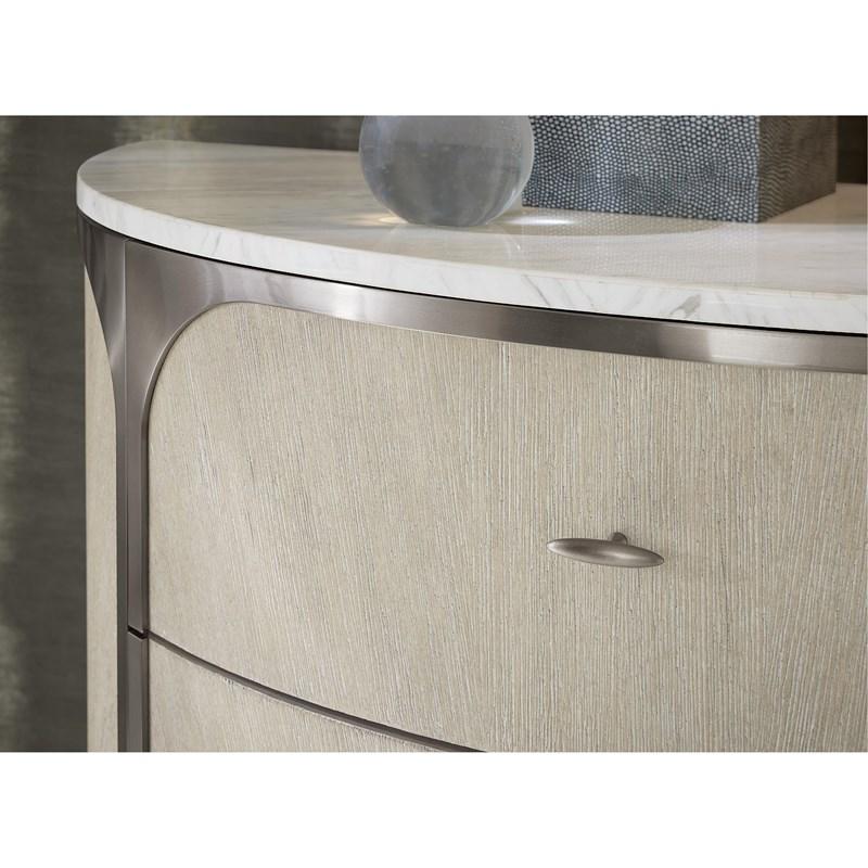 Large Picture of Hooker Furniture 6850-90215-80 Modern Mood Two Drawer Nightstand