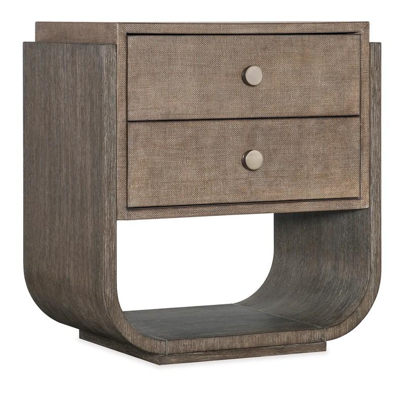 Hooker Furniture 6850-90416-89 Modern Mood Two Drawer Nightstand