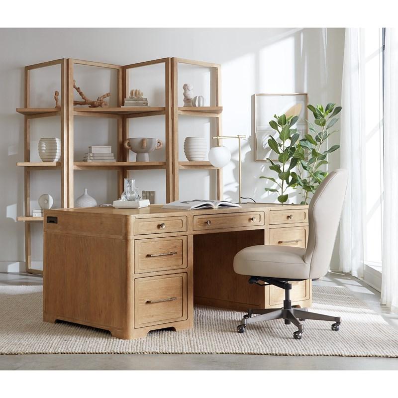 Large Picture of Hooker Furniture 6950-50002-80 Retreat Folding Etagere