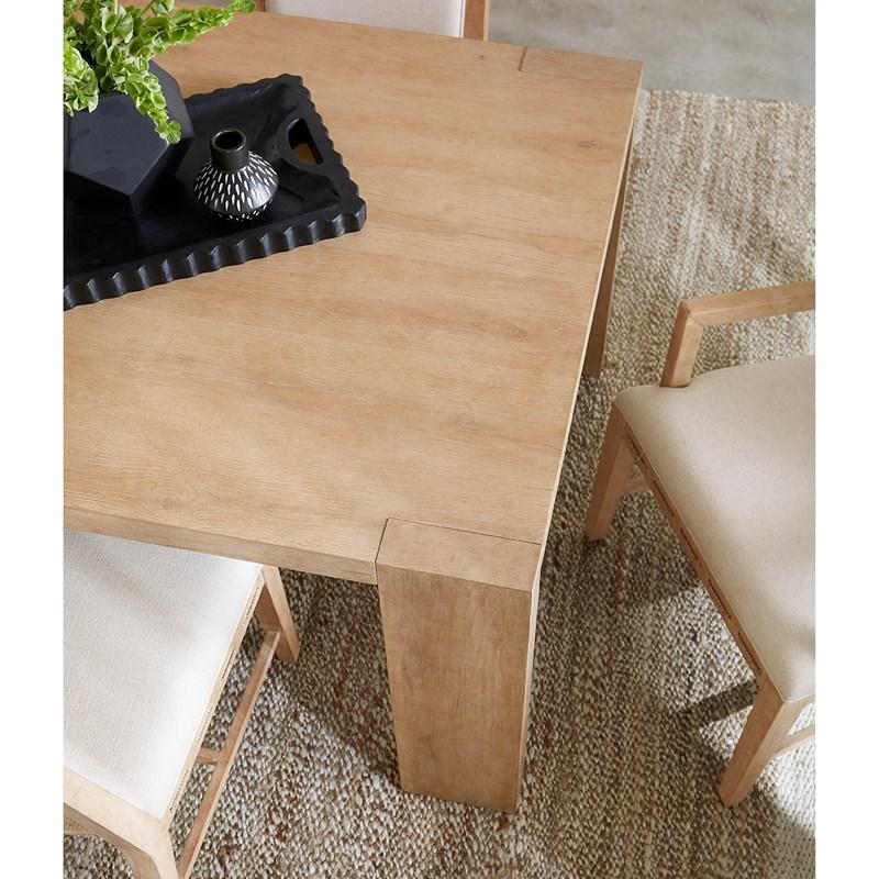 Large Picture of Hooker Furniture 6950-75200-80 Retreat Rectangle Dining Table with 1-22in Leaf