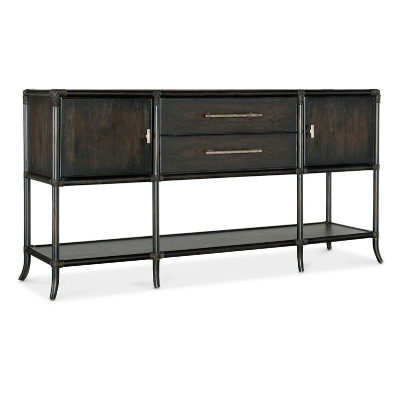 Hooker Furniture 6950-75917-99 Retreat Pole Rattan Sideboard