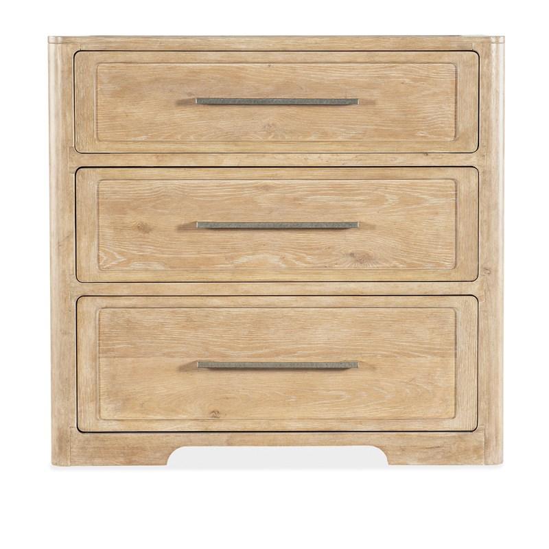 Large Picture of Hooker Furniture 6950-90015-80 Retreat Three-Drawer Nightstand