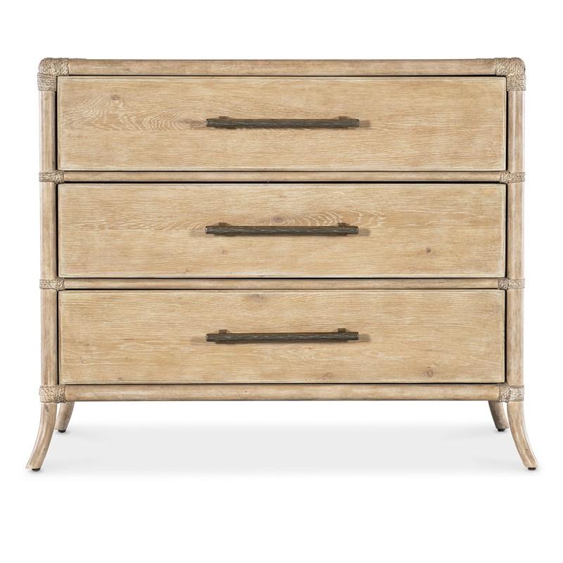 Large Picture of Hooker Furniture 6950-90017-80 Retreat Pole Rattan Chest