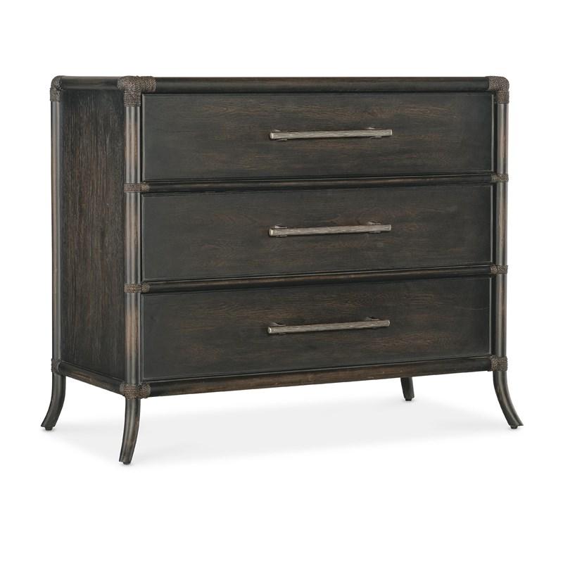 Hooker Furniture 6950-90017-99 Retreat Pole Rattan Chest