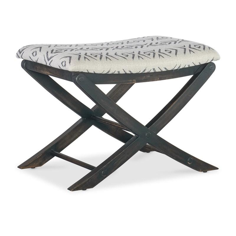 Hooker Furniture 6950-90119-99 Retreat Camp Stool Bed Bench