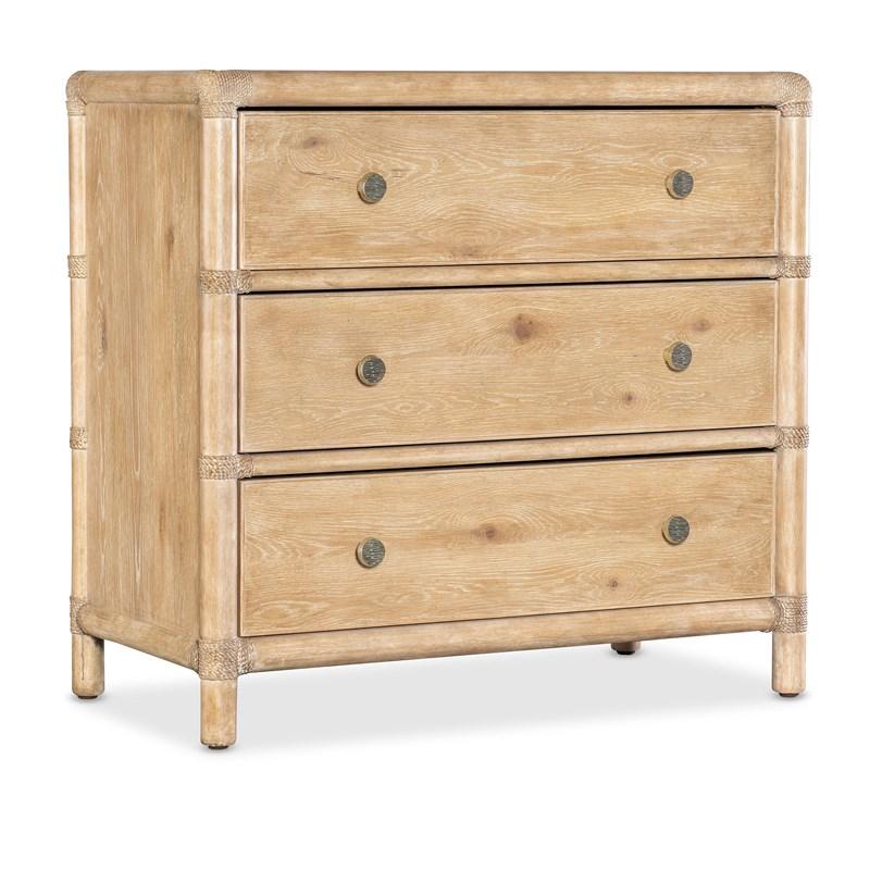 Hooker Furniture 6950-90216-80 Retreat Pole Rattan Nightstand