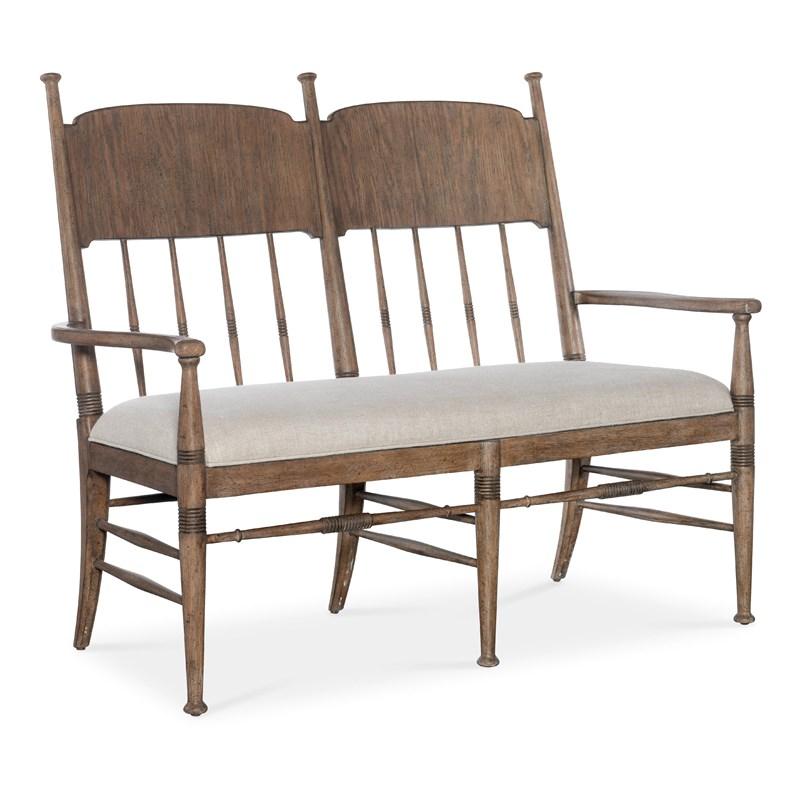Hooker Furniture 7050-75019-85 Americana Dining Bench