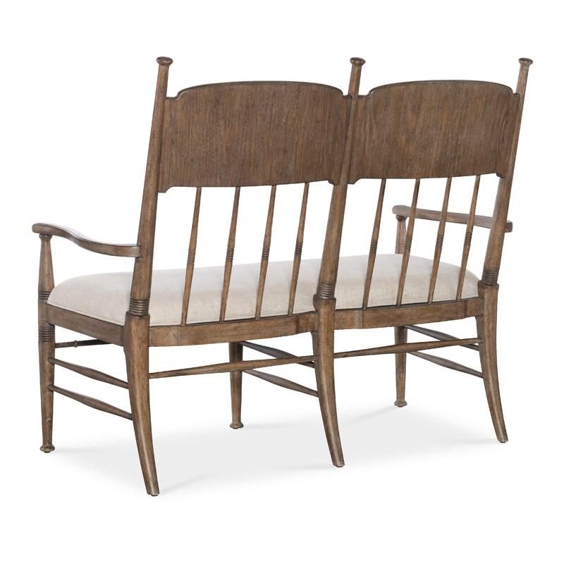 Large Picture of Hooker Furniture 7050-75019-85 Americana Dining Bench