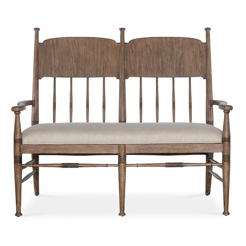 Large Picture of Hooker Furniture 7050-75019-85 Americana Dining Bench
