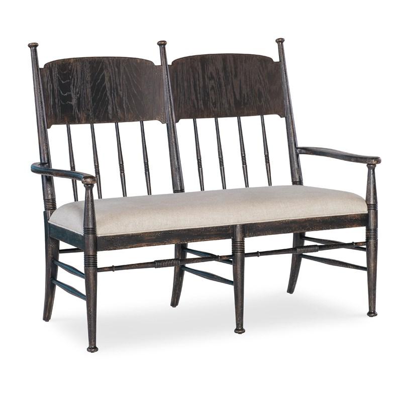 Hooker Furniture 7050-75019-89 Americana Dining Bench