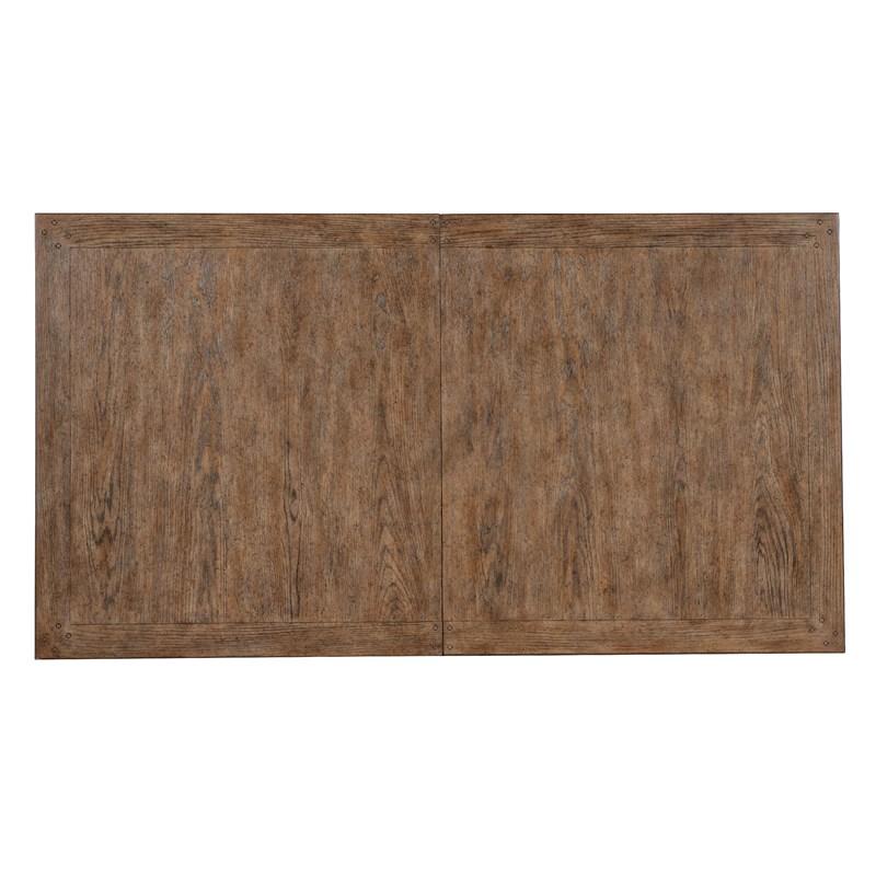 Large Picture of Hooker Furniture 7050-75200-02 Americana Leg Dining Table with 1-22in Leaf