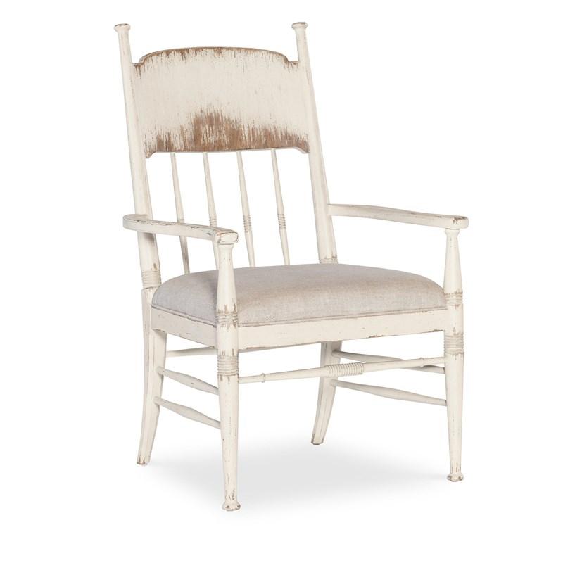 Hooker Furniture 7050-75300-02 Americana Upholstered Seat Arm Chair