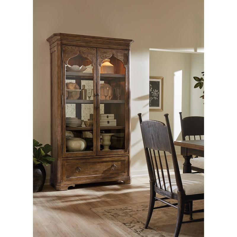 Large Picture of Hooker Furniture 7050-75908-85 Americana Display Cabinet