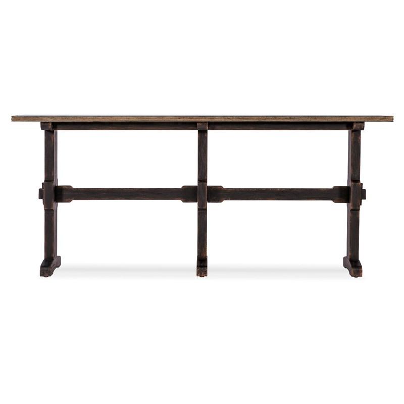 Large Picture of Hooker Furniture 7050-80151-89 Americana Trestle Console Table