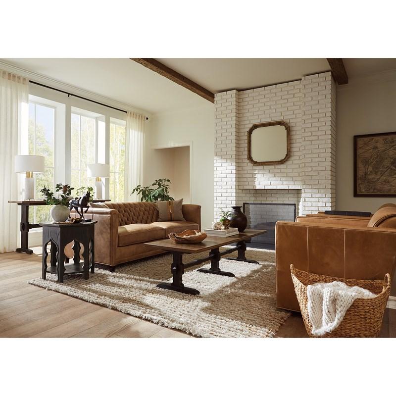 Large Picture of Hooker Furniture 7050-80151-89 Americana Trestle Console Table