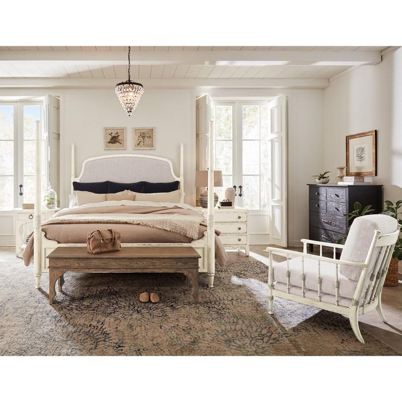 Large Picture of Hooker Furniture 7050-90115-02 Americana One-Drawer Oval Nightstand