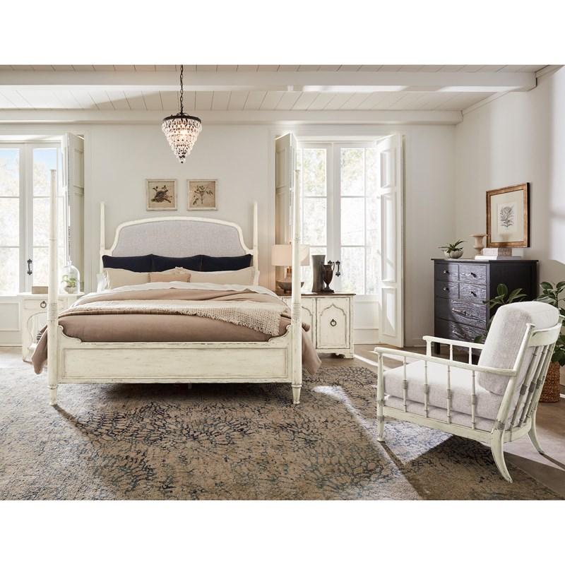 Large Picture of Hooker Furniture 7050-90115-02 Americana One-Drawer Oval Nightstand
