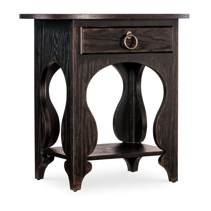 Hooker Furniture 7050-90115-89 Americana One-Drawer Oval Nightstand