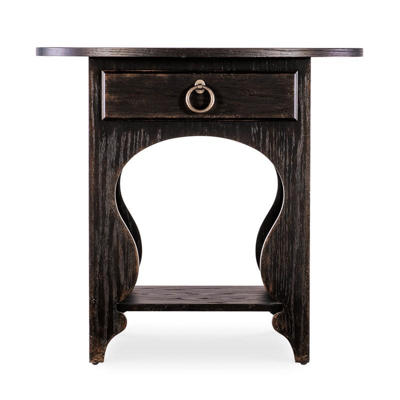Large Picture of Hooker Furniture 7050-90115-89 Americana One-Drawer Oval Nightstand