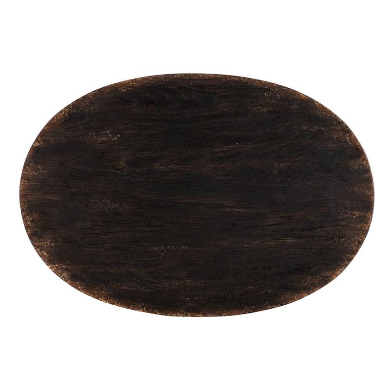Large Picture of Hooker Furniture 7050-90115-89 Americana One-Drawer Oval Nightstand