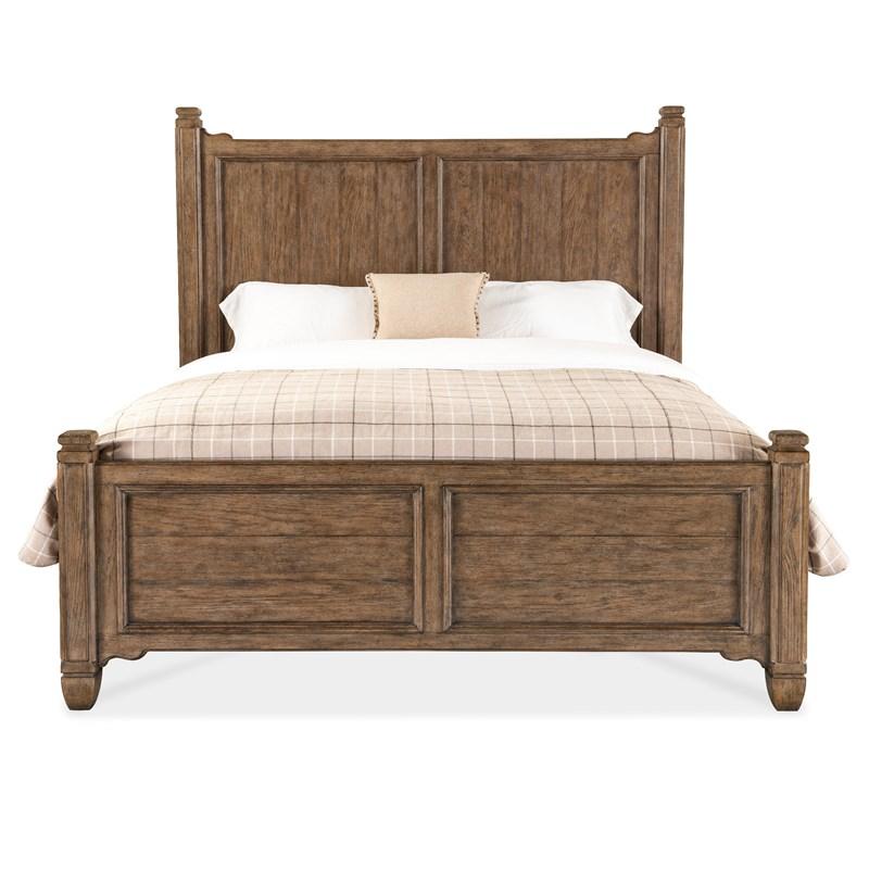 Large Picture of Hooker Furniture 7050-90266-85 Americana King Panel Bed