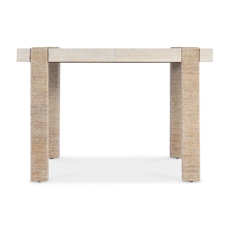 Large Picture of Hooker Furniture 7228-75007-80 Commerce & Market Seaside Rectangle Dining Table with 1-22in Leaf