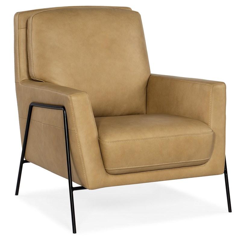 Hooker Furniture CC452-009 Amette Metal Frame Club Chair