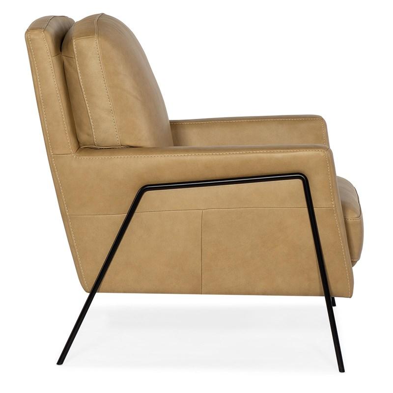 Large Picture of Hooker Furniture CC452-009 Amette Metal Frame Club Chair