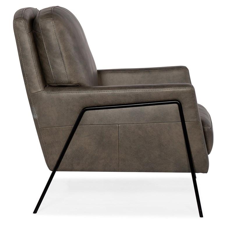Large Picture of Hooker Furniture CC452-093 Amette Metal Frame Club Chair