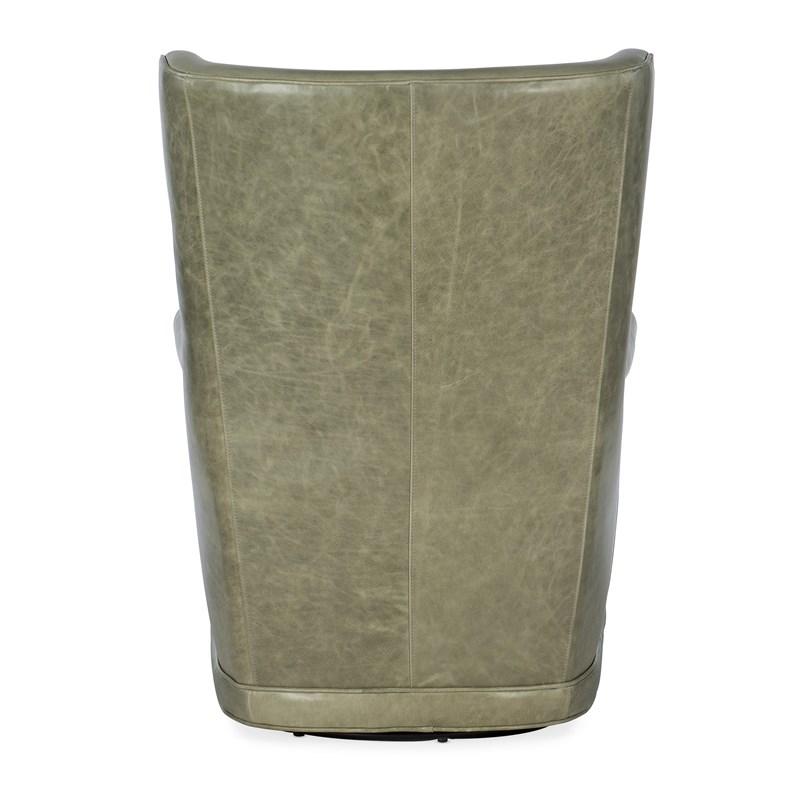 Large Picture of Hooker Furniture CC536-SW-031 Mai Wing Swivel Club Chair
