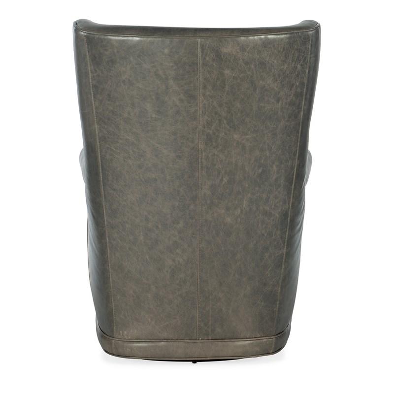Large Picture of Hooker Furniture CC536-SW-091 Mai Wing Swivel Club Chair