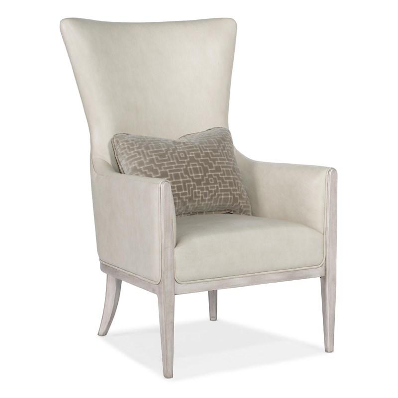 Hooker Furniture CC903-003 Kyndall Club Chair with Accent Pillow