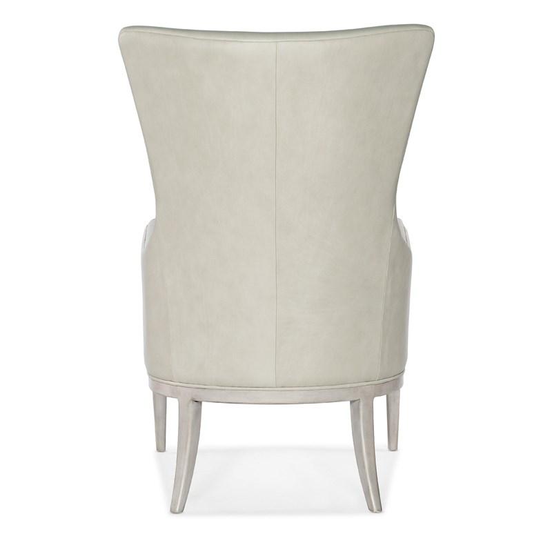 Large Picture of Hooker Furniture CC903-003 Kyndall Club Chair with Accent Pillow