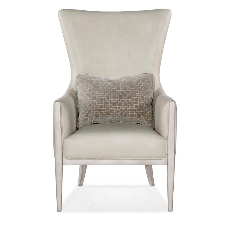 Large Picture of Hooker Furniture CC903-003 Kyndall Club Chair with Accent Pillow