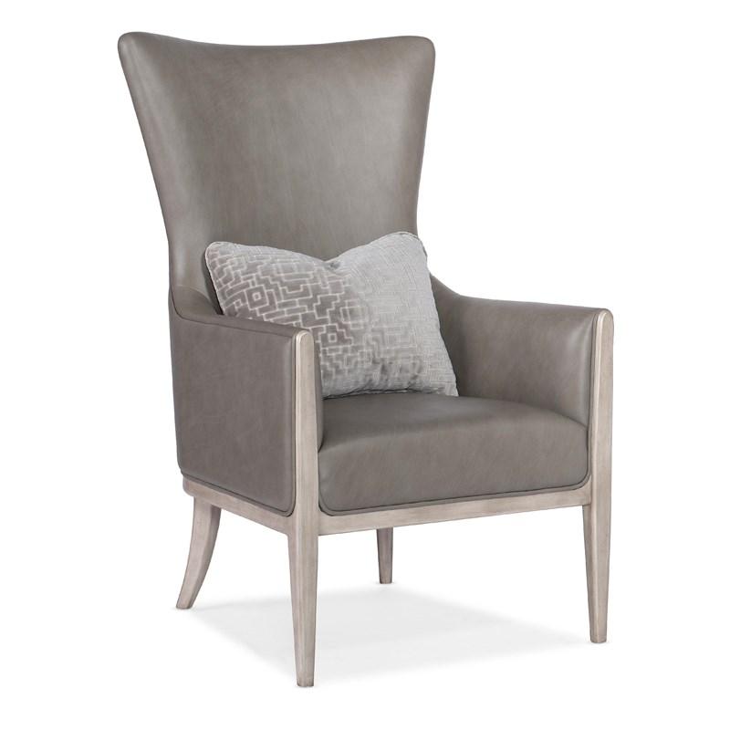 Hooker Furniture CC903-092 Kyndall Club Chair with Accent Pillow