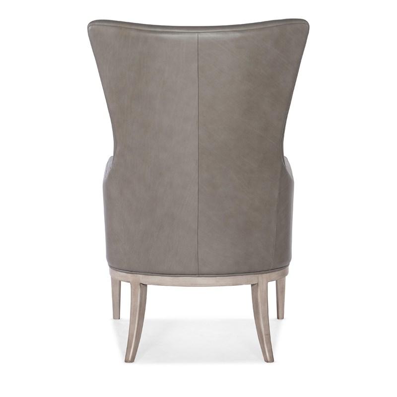 Large Picture of Hooker Furniture CC903-092 Kyndall Club Chair with Accent Pillow