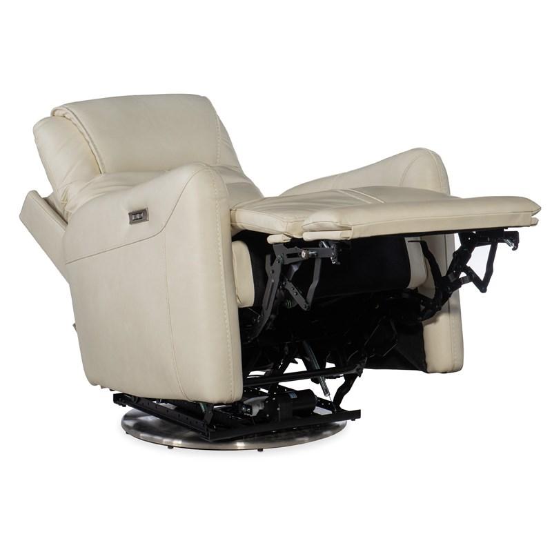 Large Picture of Hooker Furniture RC601-PHSZ-003 Steffen Swivel Power Recliner with Power Headrest