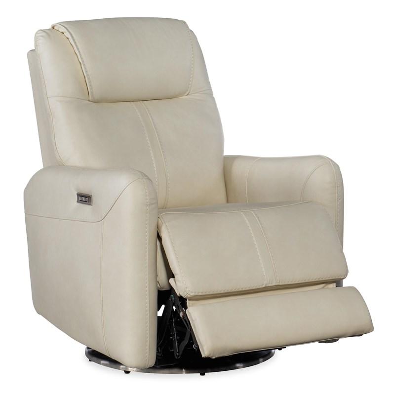Large Picture of Hooker Furniture RC601-PHSZ-003 Steffen Swivel Power Recliner with Power Headrest