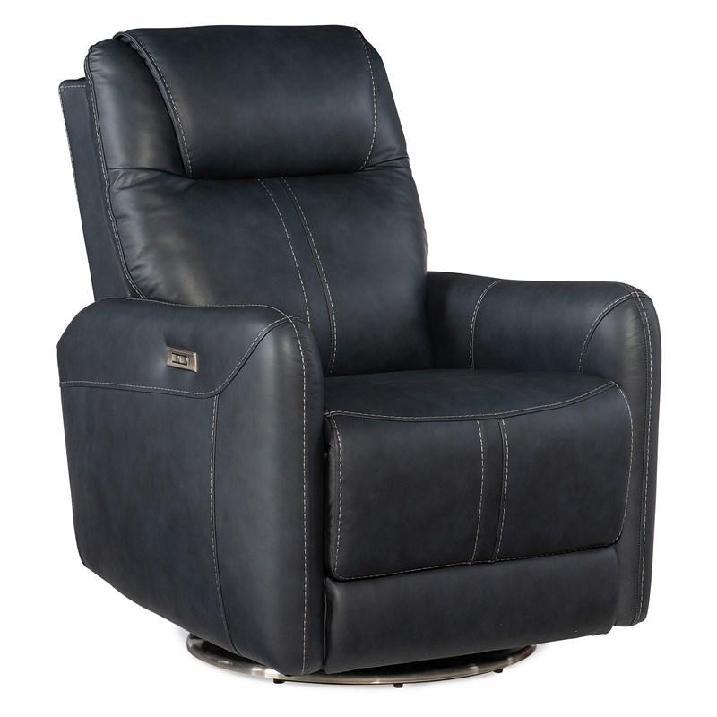 Hooker Furniture RC601-PHSZ-049 Steffen Swivel Power Recliner with Power Headrest