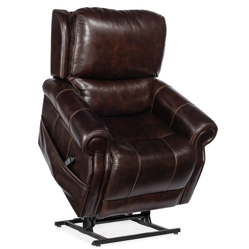 Large Picture of Hooker Furniture RC602-PHLL4-089 Eisley Power Recliner with Power Headrest, Lumbar & Lift