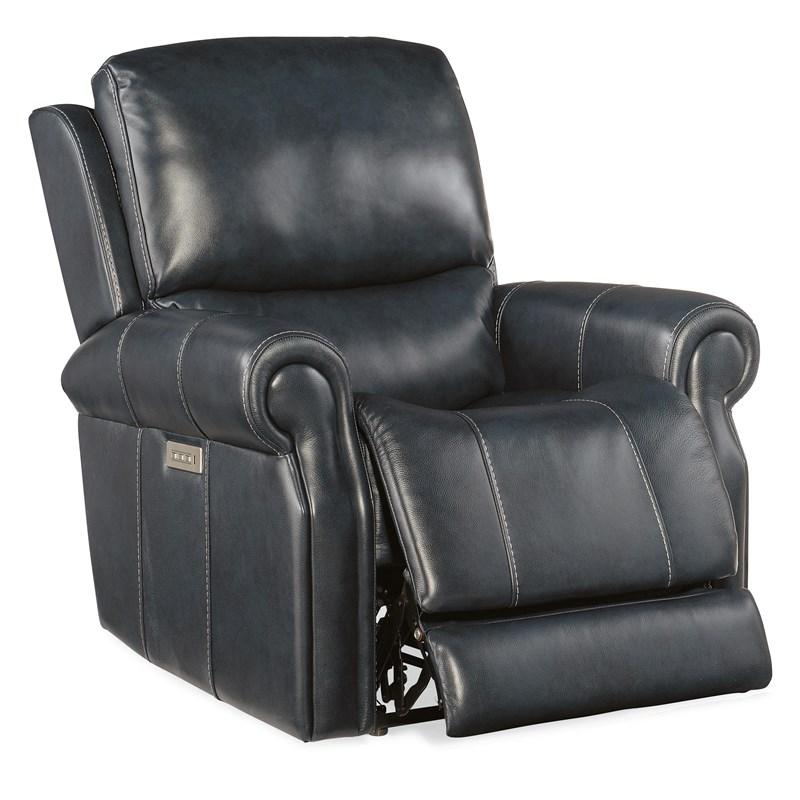 Large Picture of Hooker Furniture RC602-PHZL-049 Eisley Power Recliner with Power Headrest & Lumbar