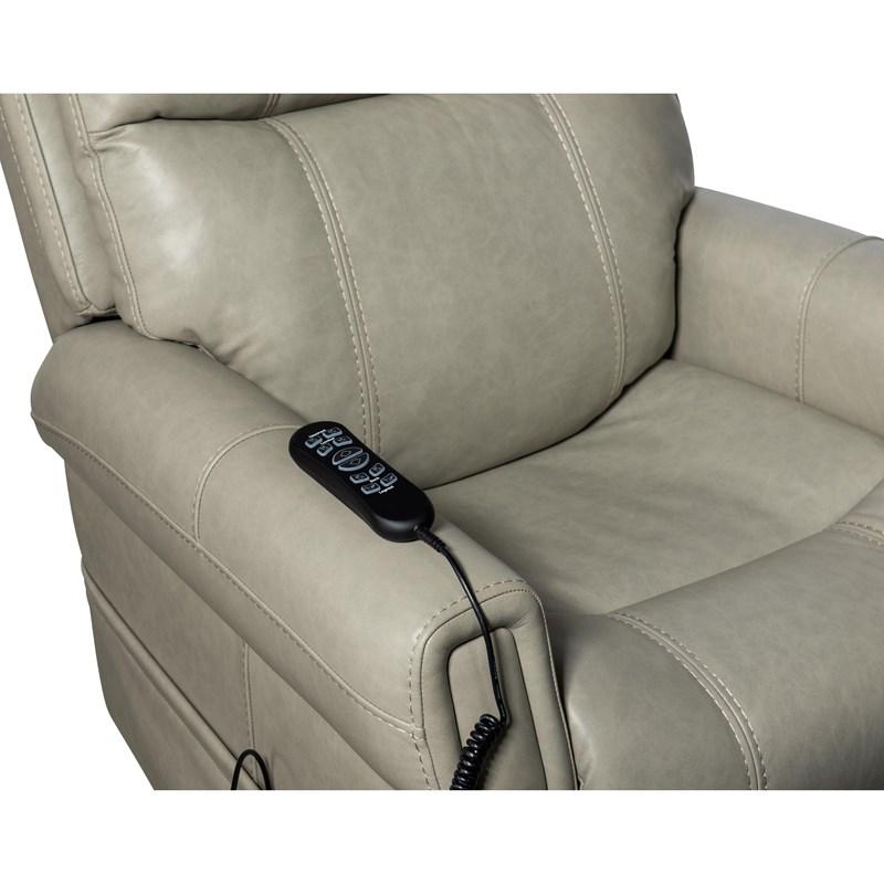 Large Picture of Hooker Furniture RC603-PHLL4-091 Carroll Power Recliner with Power Headrest, Lumbar & Lift