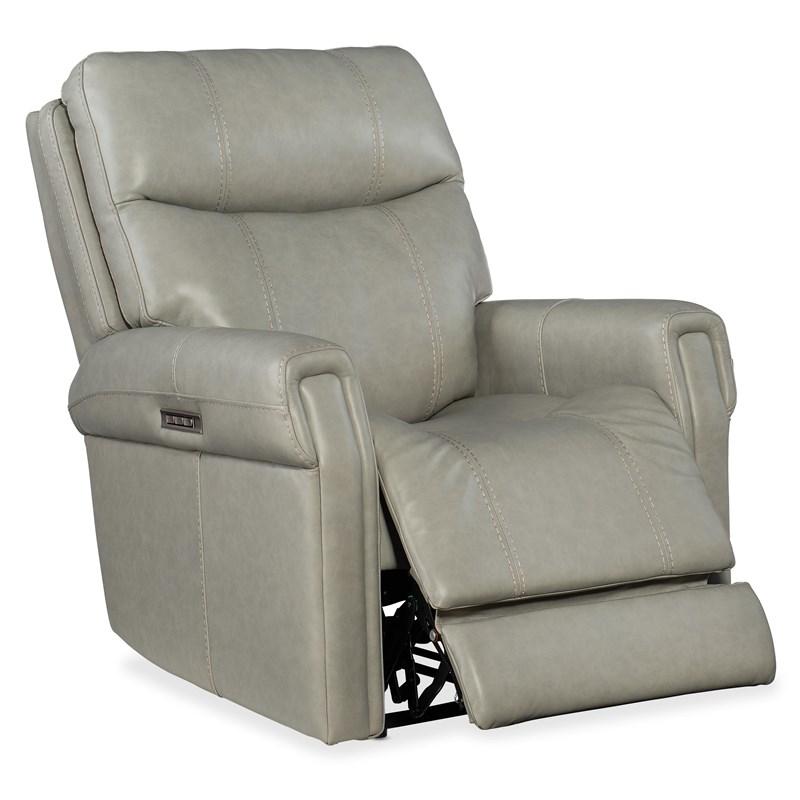 Large Picture of Hooker Furniture RC603-PHZL-091 Carroll Power Recliner with Power Headrest & Lumbar