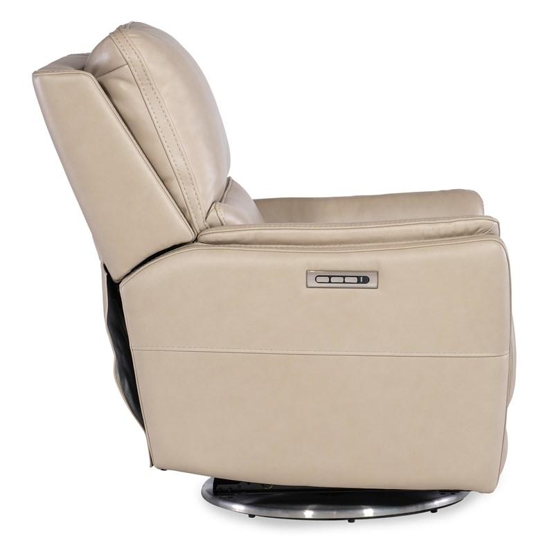 Large Picture of Hooker Furniture RC607-PHSZL-070 Soiree Zero Gravity Swivel with Power Headrest & Lumbar