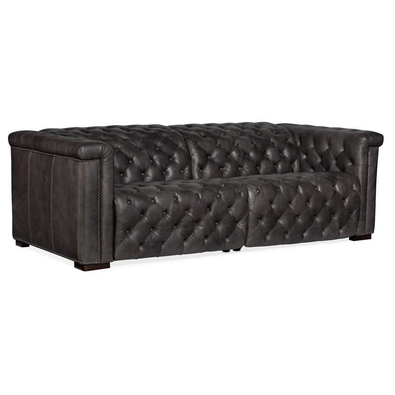 Hooker Furniture SS434-1.5RL-P-PH-096 Savion 2 over 2 Sofa with Power Recline & Power Headrest