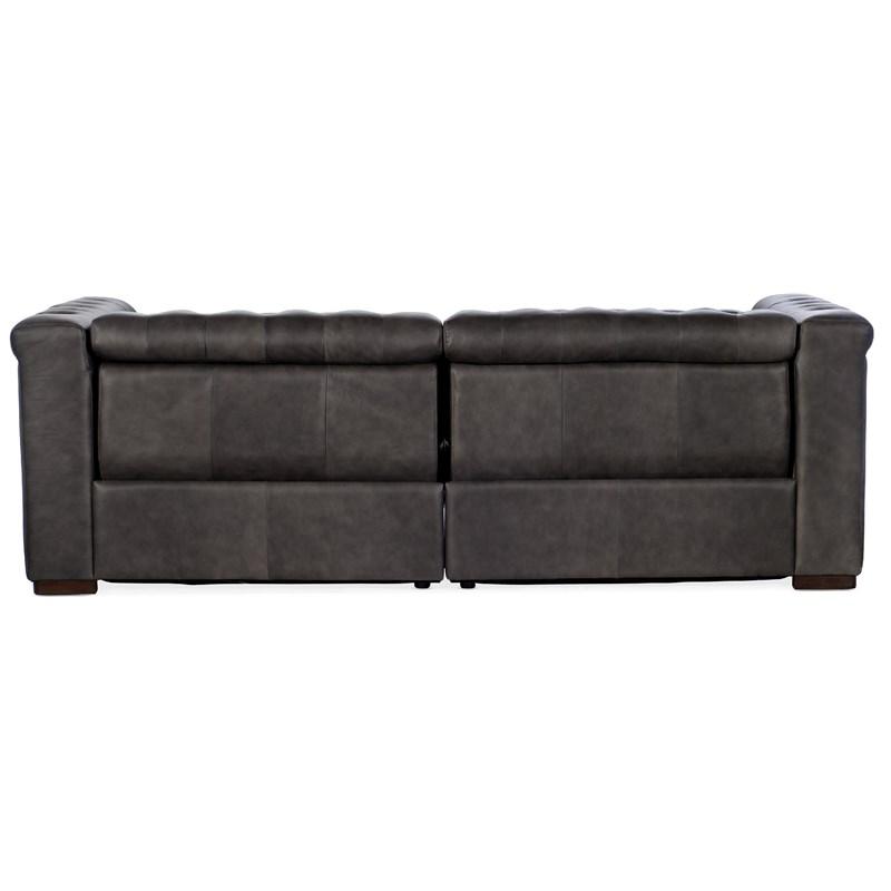 Large Picture of Hooker Furniture SS434-1.5RL-P-PH-096 Savion 2 over 2 Sofa with Power Recline & Power Headrest