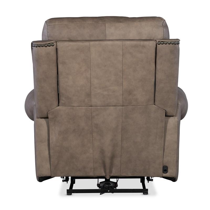Large Picture of Hooker Furniture SS635-PHZL1-082 Duncan Power Recliner with Power Headrest & Lumbar